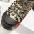 QueenLine Leopard Print Women Snow Boots Waterproof Non-slip Ankle Boots 