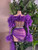 QueenLine Celebrity White Purple Sexy Strapless See Through Bodycon Mesh Ruffles Mini 2 Pieces Dress