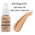 QueenLine Phoera 30ml Matte Liquid Foundation Makeup All Skin Color Concealer Sunscreen Oil Control Lasting Moisturizing Base Cream TSLM1
