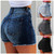 QueenLine 10pcs Wholesale Items Denim Shorts High Waist Tassel Ripped Slim Short Y2K Sexy Jeans