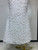 QueenLine Luxury Elegant Sexy Backless Halter V-neck Florals Bodycon Long White Evening Dress