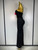 QueenLine Elegant Celebrity Luxury Sexy Strapless Backless Flower Patchwork Maxi Long Bandage Evening Dress