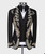 QueenLine Luxury Blazer Vest Tuxedo One Button Appliques Sequins Beaded Slim Fit Wedding Groom Prom 2 Pieces Men Suit