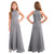 QueenLine Flower Girls Elegant Wedding Sequins Sleeveless Pleat Overlay Maxi Pageant Evening Dress