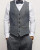 QueenLine Wool Blend Formal Child Waistcoat Evening 3 Pieces Blazer Pants Boys Suit