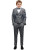 QueenLine Wool Blend Formal Child Waistcoat Evening 3 Pieces Blazer Pants Boys Suit