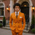 QueenLine Double Breasted Formal Tuxedo Slim Fit Formal Wedding Boys 2 Pieces Suit