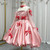 QueenLine Elegant Pink Arabic Flower Girl Dubai Backless Wedding Birthday Holiday Gown with Glove