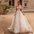 QueenLine Charming Off The Shoulder 3D Flower Lace Applique A Line  Custom Made Wedding Dress