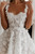 QueenLine Modern Two Straps Full Lace Flower Custom Made Formal Short/Mini Wedding Dress