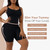 QueenLine Seamless Tummy Control Body Shaper Comfortable  Under Dress Thigh Slimmer Bodysuit Girdle Shapewear