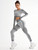 QueenLine 2pcs Tight Running Breathable Seamless Yoga Suit Outdoor Fitness Set