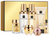 QueenLine 9PCS 24K Gold Facial Cleanser Eye Creams Face Cream Serum Lotion Toner Brightening Moisturizing Face Care Skin Care Sets