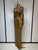 QueenLine Luxury Celebrity Sparkly Rhinestone Mesh Transparent Brown Long Evening Dress
