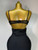 QueenLine Luxury Elegant Celebirty Black Spaghetti Strap Maxi Long Bandage Mesh Cut Out  Bodycon Evening Dress