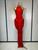 QueenLine Celebrity Elegant Sexy Sleeveless Ruched Maxi Long Bodycon Bandage Evening Dress