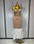 QueenLine Luxury Elegant  Sexy Strapless Backless Pearl Maxi Long Bandage Knitted Bodycon Dress