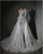 QueenLine 3 Designed Ivory Beaded Customized Engagement Evening Dress