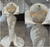QueenLine White Heavy Luxury Hochzeitskleid With 3D Leaf Design Customized Evening Dress
