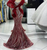 QueenLine Dubai Arabic Crystals Mermaid Off The Shoulder Abendkleider Custom Made Evening Gowns