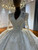 QueenLine Customized Full Beading V-neckline Wedding Dress