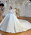 QueenLine Customized Elegant Strapless Wedding Dress With Jacket For Muslim Brides