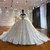 QueenLine Customized New Design Strapless Wedding Dress With Detachable Sleeves