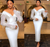 QueenLine Elegant Customized Off Shoulder Long Sleeve Tea Length Feathers Bridal Reception Cocktail Civil Wedding Dress