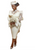 QueenLine Customized Civil Long Sleeve Tea Length Lace Africa Bridal Reception Gowns