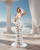 QueenLine Customized Arabia Mermaid Illusion Hand Made Flowers Sexy Bridal Gowns Bride Dress