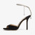 QueenLine Luxury Square toe Diamond chain word-cingulate Open toe Super high heel