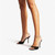QueenLine Luxury Square toe Diamond chain word-cingulate Open toe Super high heel