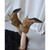 QueenLine Luxury Cow suede Pleated Pointed toe Turned-over Edge pull-on Chunky heels Short boots