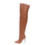 QueenLine Luxury Thin heels Over The Knee Pointed Toe Patchwork Slip-on Super high Knight boots