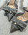 QueenLine Luxury Round Open Toe Temperament Stiletto High Heel