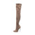 QueenLine Luxury over the knee stiletto heel Pointed toe Super high boots