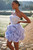 QueenLine Luxury Elegant Lace Pretty 3D Flower Lavender Mini Strapless Corset Short Evening Dress