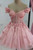 QueenLine Customized Luxury Off the Shoulder Sparkly Tulle Short Homecoming Dress