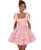 QueenLine Luxury Customized Sparkly Sequin Teens Bow Straps Mini Short Homecoming Cocktail Dress
