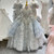 QueenLine Elegant Luxury Coral Beaded Crystal Princess Dress