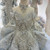 QueenLine Elegant Luxury Coral Beaded Crystal Princess Dress