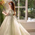 QueenLine Elegant Luxury Sage Green Princess Girl Dress with Beading Crystal Lace