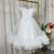 QueenLine Luxury Elegant Gold Princess White Pink Flower Girl Dress