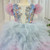 QueenLine Luxury Feathers Beading Princess Prom Quinceañera Girl Dress