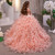 QueenLine Custom Luxury High Flower Girl Pageant Evening Gown
