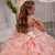 QueenLine Custom Luxury High Flower Girl Pageant Evening Gown