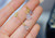 QueenLine Solid G18K Yellow Gold Natural White Jade Necklace and Bracelet