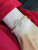 QueenLine G18K Yellow Gold 1.12ct Natural Yellow Diamonds Bracelets