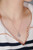 QueenLine Solid Gold Nature 0.60ct Pink Diamonds Pendants Necklaces