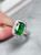 QueenLine G18K White Gold 1ct Natural Gemstones & Diamonds Rings